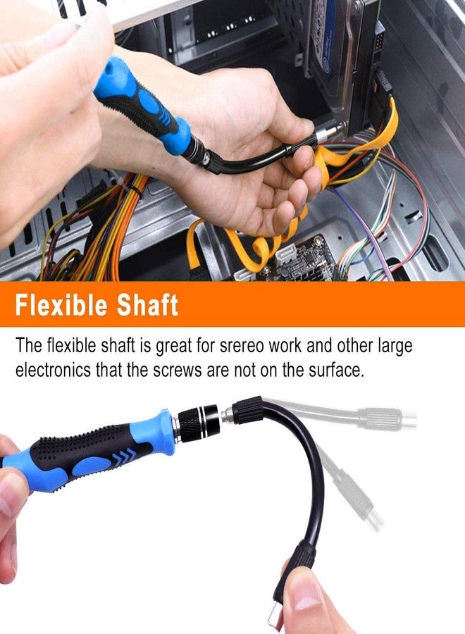 TEC TAVAKKAL Latest PC Repair Screwdriver Set, 52 in 1 Professional Precision Screwdriver Set, Multi-Function Magnetic Repair Computer Tool Kit For Mobiles Tablets Glasses Laptop PC - Image 5